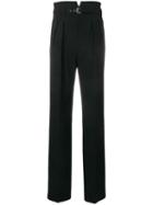 Red Valentino Buckle-fastening Trousers - Black
