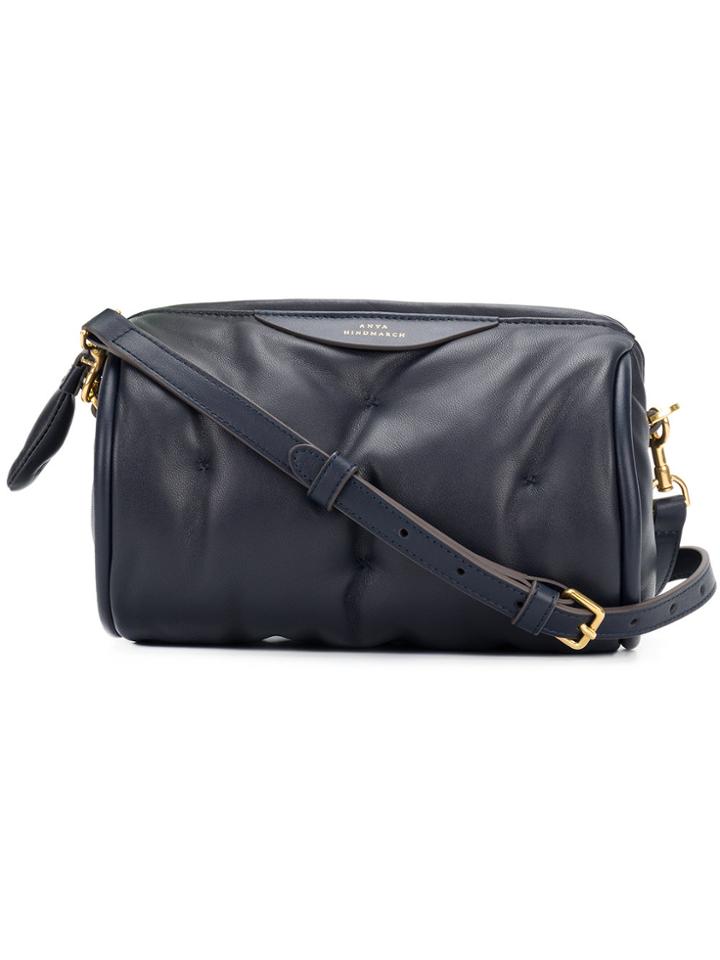 Anya Hindmarch Chubby Barrel Crossbody - Blue