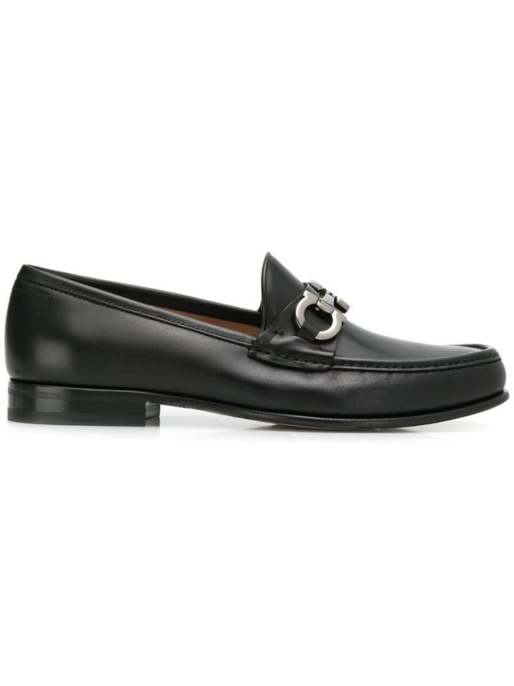 Salvatore Ferragamo Bond Mocassins - Black