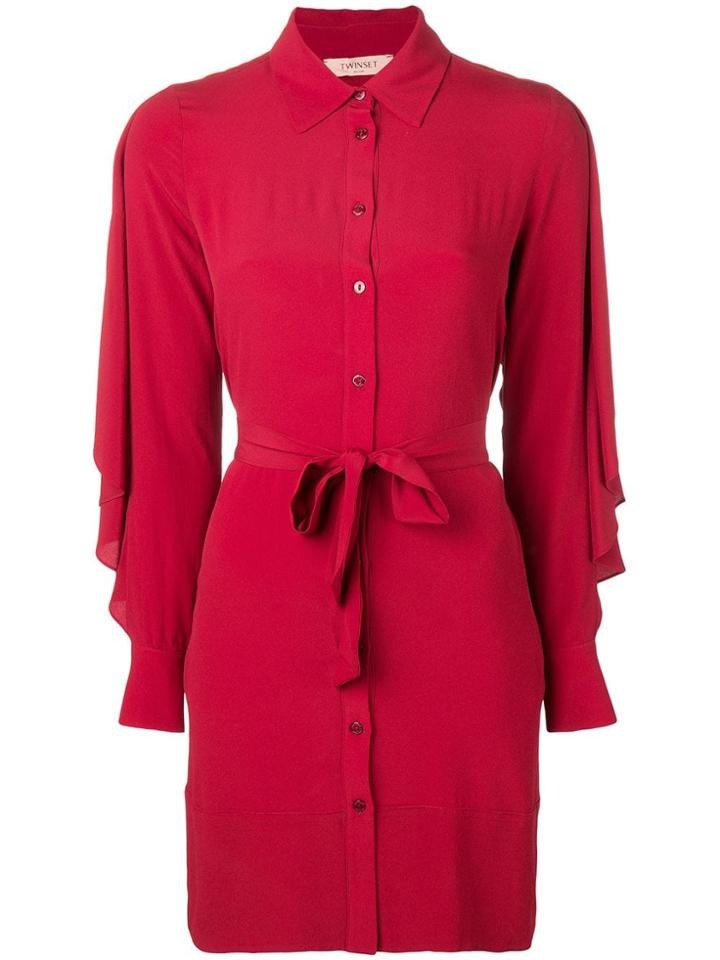 Twin-set Crepe Shirt - Red