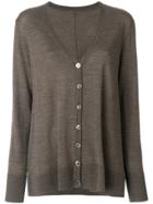 Sottomettimi Fitted Button-down Cardigan - Brown