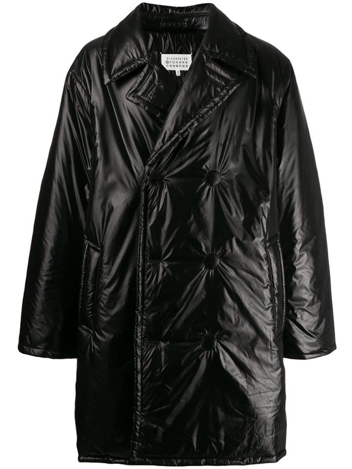 Maison Margiela Padded Trench Coat - Black