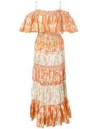 Alice+olivia Floral Summer Dress - Orange