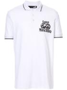 Love Moschino Love Polo Shirt - White