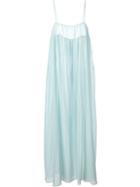 Marysia 'carmel' Dress, Women's, Size: Xs, Blue, Cotton/silk