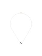 Andrea Fohrman Mini Crescent Diamond Necklace - Gold