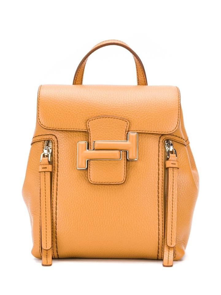 Tod's Classic Foldover Backpack - Neutrals