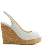 Jimmy Choo Prova Wedges - White
