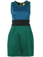 A.n.g.e.l.o. Vintage Cult 1990's Lurex Knitted Dress - Green