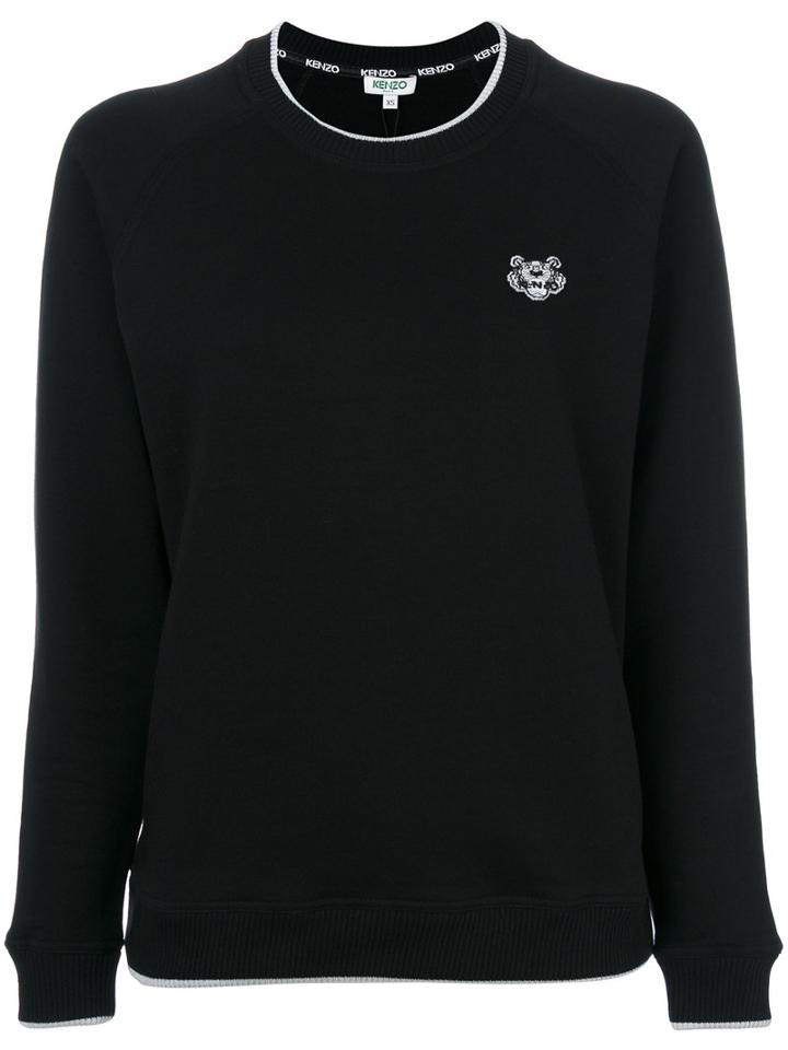 Kenzo - Tiger Crest Sweatshirt - Women - Cotton - M, Black, Cotton