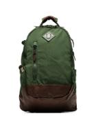 Visvim Green And Brown Cordura 20l Nylon Backpack