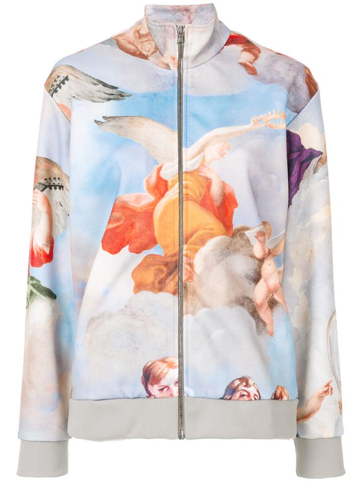 Moschino Fantasia Zipped Sweatshirt - Multicolour