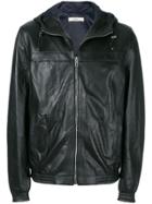 Bally Perforated Hooded Jacket - Black