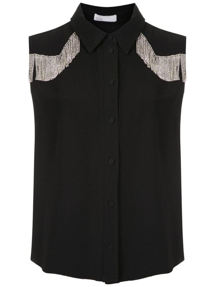 Nk Sal Samara Embellished Shirt - Black