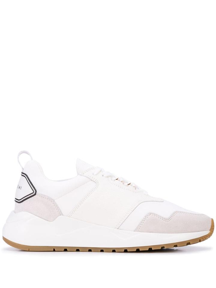 Buscemi Low Top Trainers - White