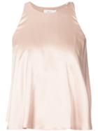 A.l.c. Sleeveless Flared Vest - Nude & Neutrals