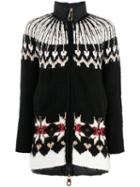 Twin-set - High Neck Puffer Jacket - Women - Acrylic/polyamide/spandex/elastane/alpaca - M, Black, Acrylic/polyamide/spandex/elastane/alpaca