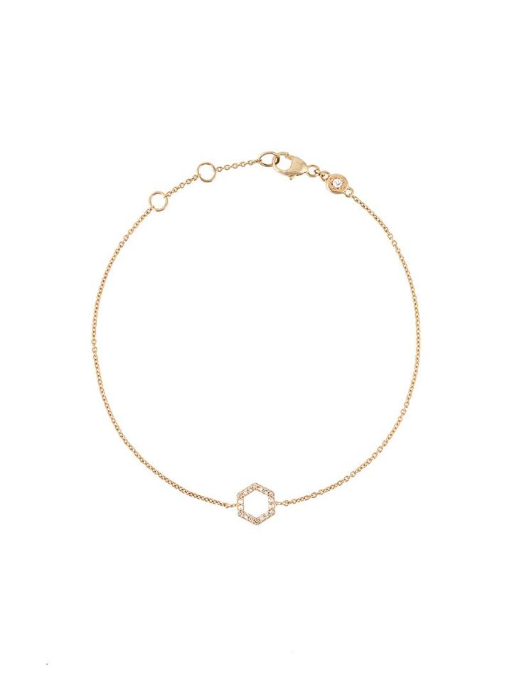Astley Clarke 'honeycomb' Diamond Bracelet, Women's, Metallic