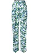 Victoria Victoria Beckham Floral Pyjama Trousers - Green
