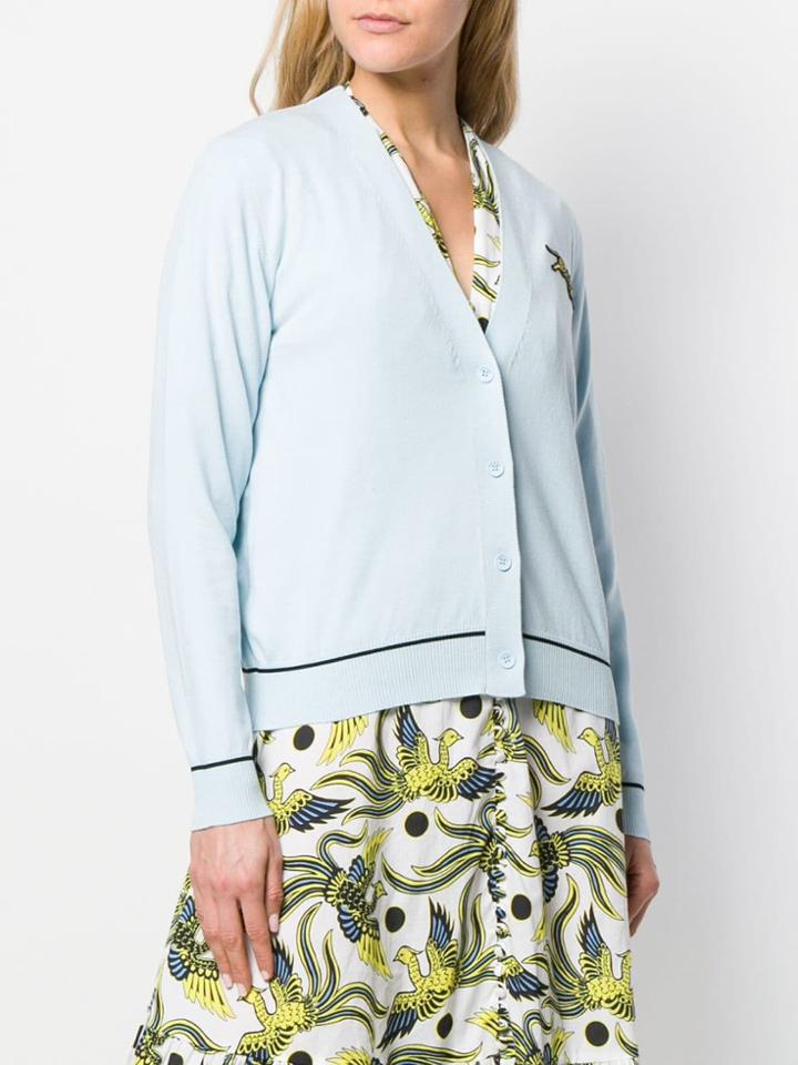 Kenzo Bamboo Tiger Cardigan - Blue