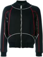 Les Hommes Panelled Bomber Jacket