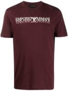 Emporio Armani Front Logo T-shirt - Red