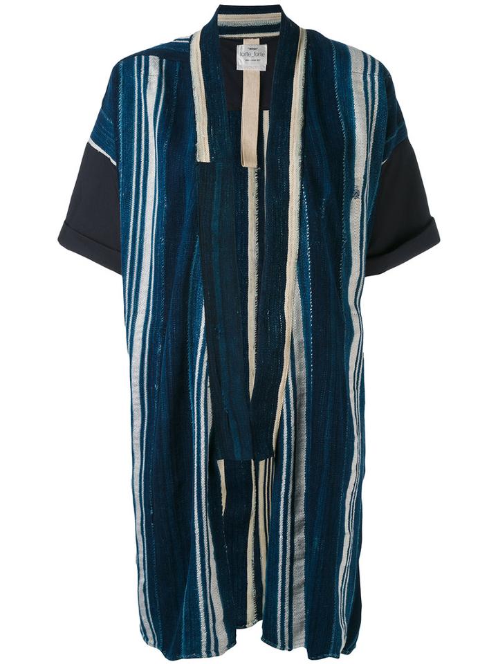 Forte Forte - Denin Kaftan Coat - Women - Cotton - 0, Nude/neutrals, Cotton