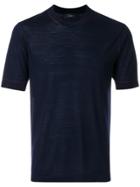 Joseph Fine Knit T-shirt - Blue