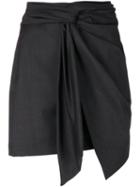 Isabel Marant Étoile - Nima Skirt - Women - Virgin Wool - 42, Grey, Virgin Wool