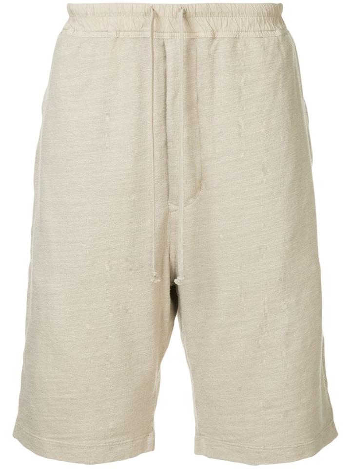 Rick Owens Drkshdw Drop Crotch Shorts - Neutrals