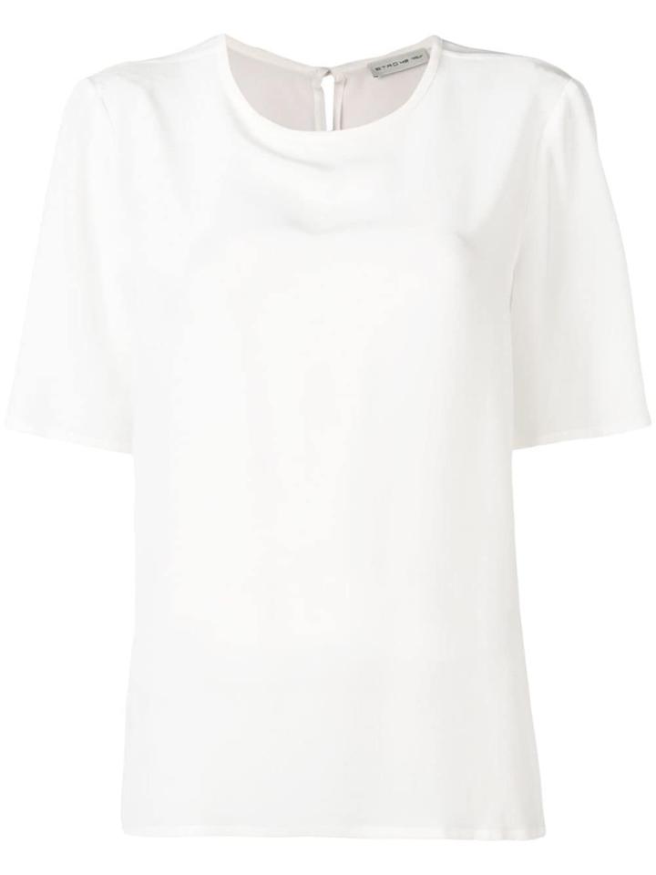 Etro Short-sleeved Blouse - White