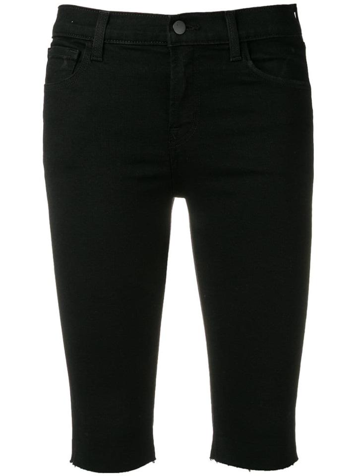 J Brand Slim-fit Denim Shorts - Black