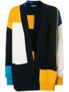 Paura Colour-block Cardigan - Multicolour