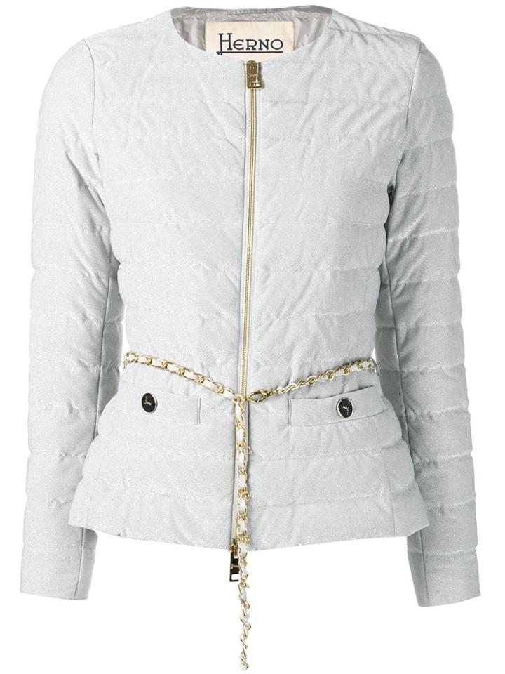Herno Lucrezia Jacket - Silver