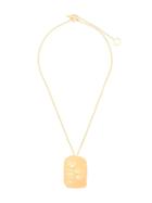 Jil Sander Pierced Pendant Tab - Gold