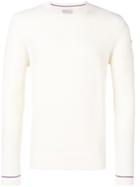 Moncler Waffle Knit Sweater - White