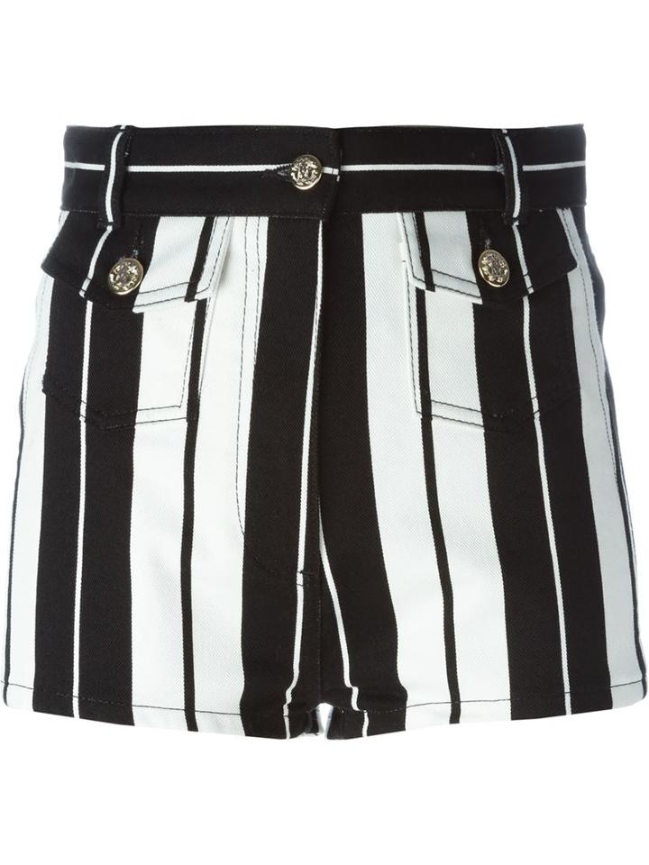 Roberto Cavalli Striped Shorts
