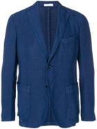 Boglioli Buttoned Blazer - Blue