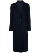 Tagliatore Giada Single Breasted Coat - Blue