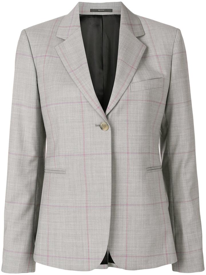 Paul Smith Classic Single-breasted Blazer - Grey