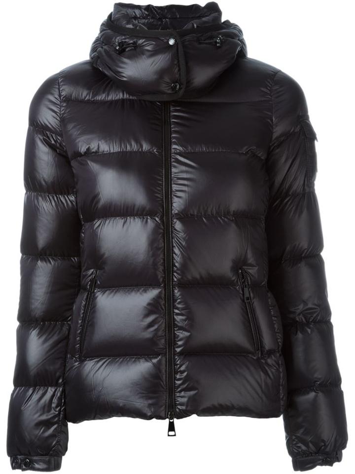Moncler 'berre' Padded Jacket, Women's, Size: 1, Black, Polyamide/feather Down