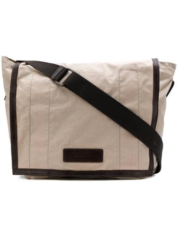 Marni Vintage Flat Messenger Bag - Nude & Neutrals