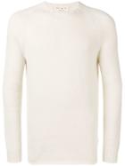 Ma'ry'ya Round Neck Sweater - Neutrals