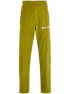 Palm Angels Side Stripe Trousers - Green