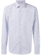 Xacus - Floral Print Shirt - Men - Cotton - 45, White, Cotton
