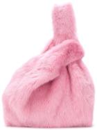 Simonetta Ravizza Fur Tote Bag - Pink