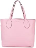 Marc Jacobs - Dual Shopping Tote - Women - Calf Leather/polyester - One Size, Pink/purple, Calf Leather/polyester