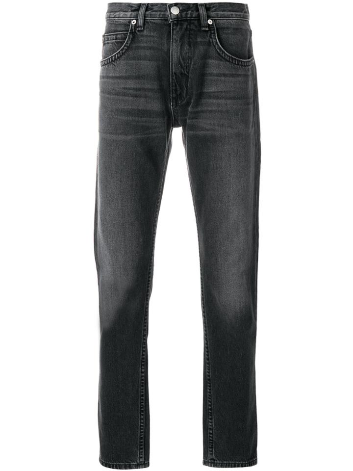Helmut Lang Regular Fit Denim Jeans - Grey