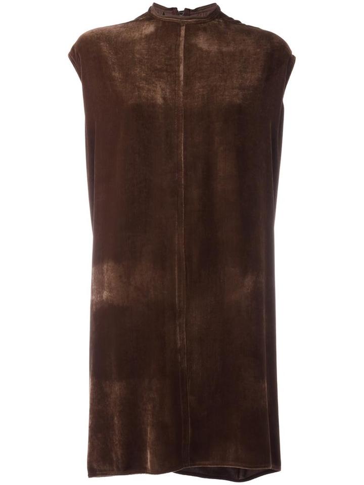 Rick Owens 'audrey' Top, Women's, Size: 40, Brown, Viscose/silk/cotton