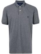 Brunello Cucinelli - Embroidered Logo Polo Shirt - Men - Cotton - Xxxl, Grey, Cotton